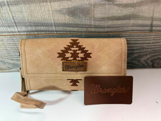 Wrangler Aztec Wristlet Wallet — Discounted