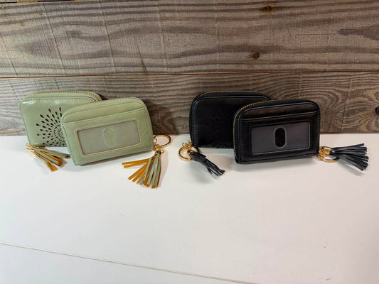 RFID Credit Card Holder Wallet with Tassel