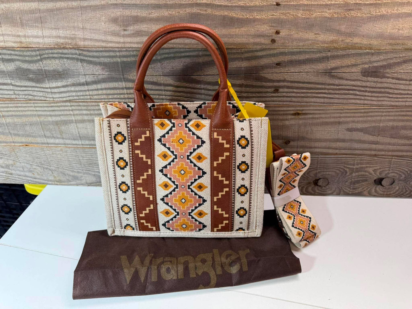 Wrangler Southwestern Aztec Mini Tote Bag