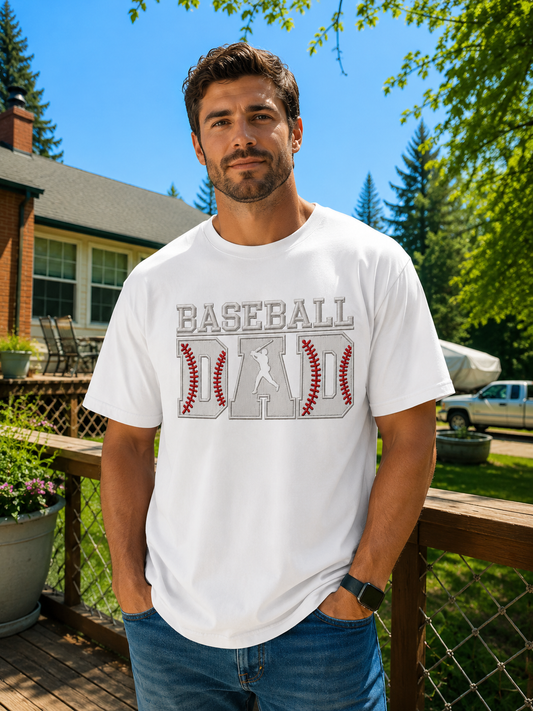 Baseball Dad Embroidered