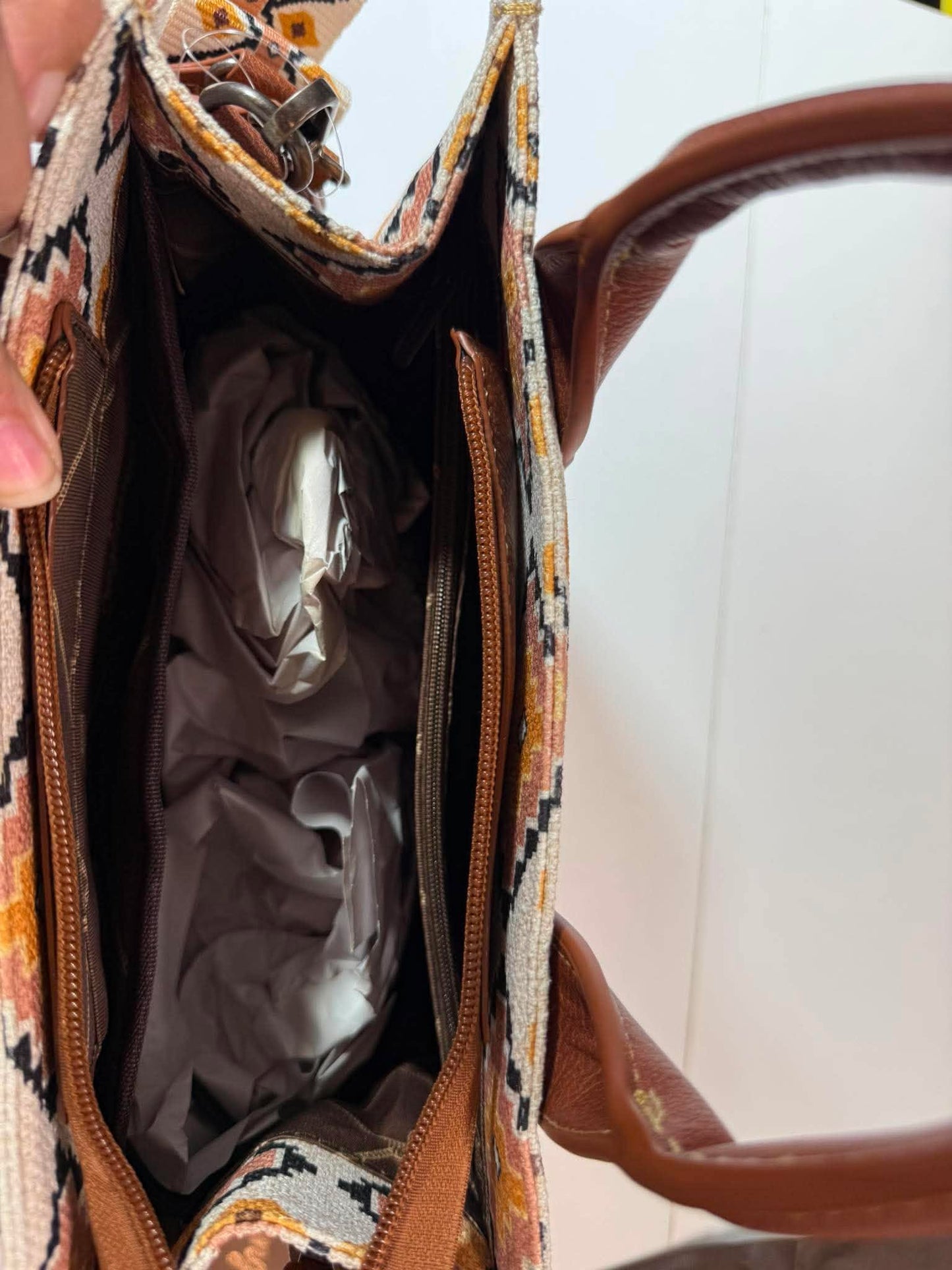 Wrangler Southwestern Aztec Mini Tote Bag