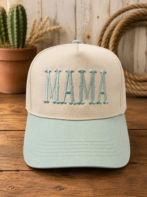 Mama Embroidered Trucker Hat 🤍