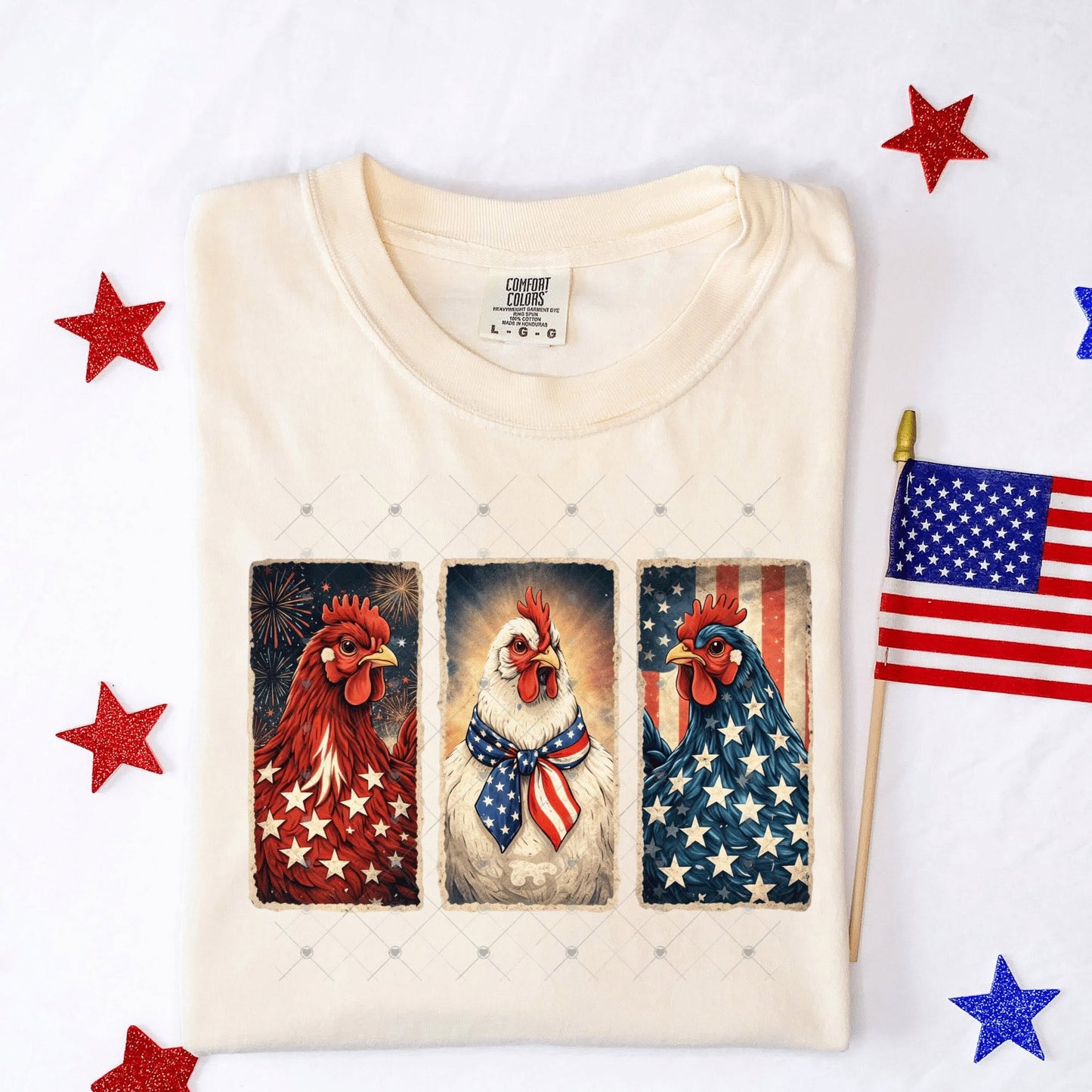Fourth of July Rooster