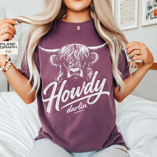 Howdy Darlin' Highland Cow