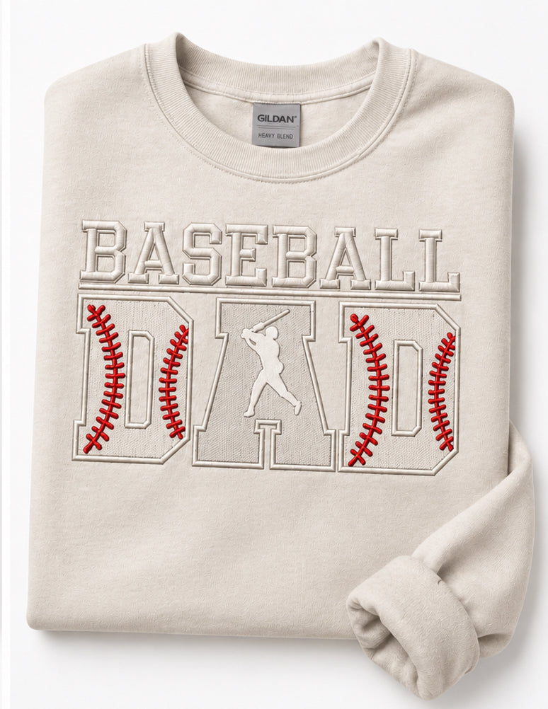 Baseball Dad Embroidered
