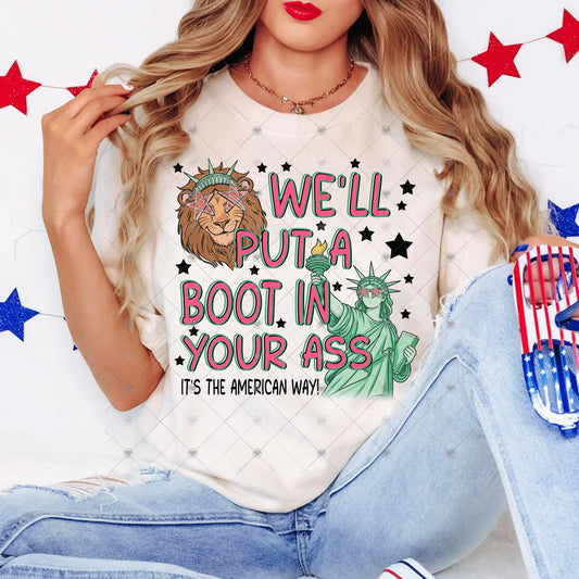Patriotic Graphic Tee – Funny 4th of July