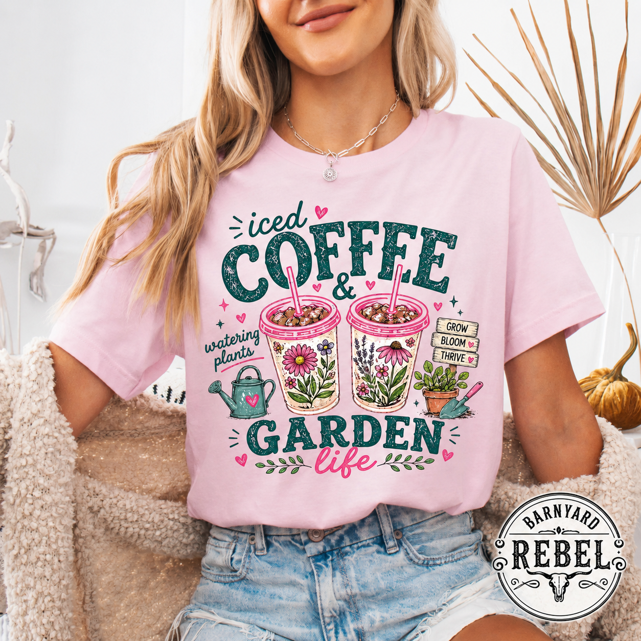 Iced Coffee & Garden Life