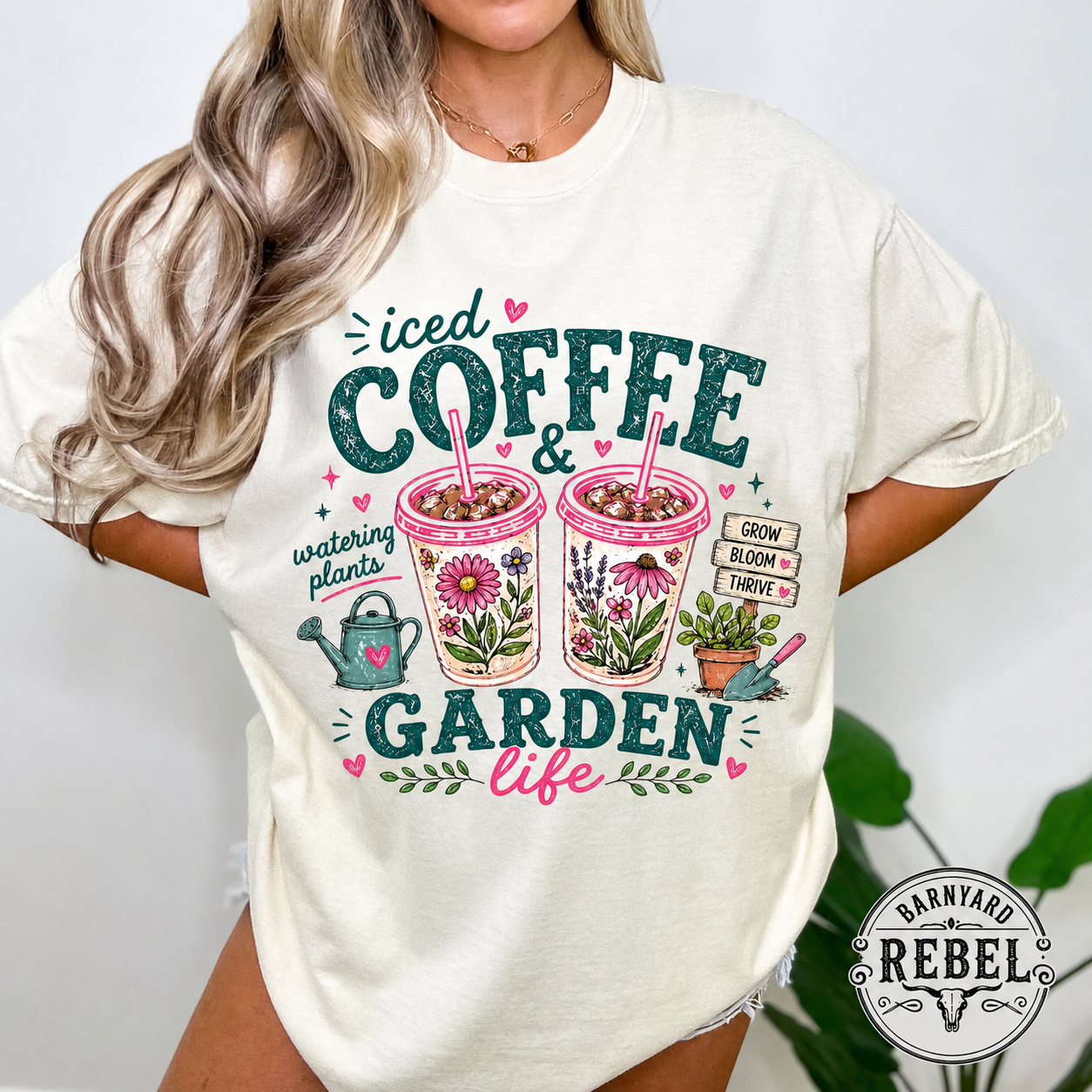 Iced Coffee & Garden Life