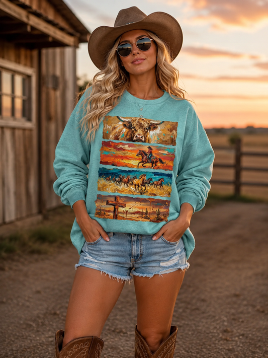Western Faith & Freedom Sweatshirt