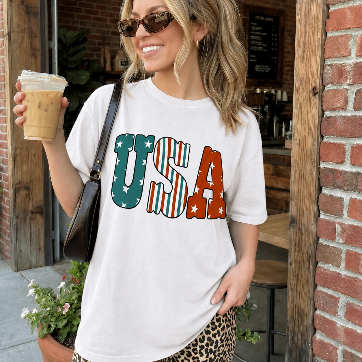 USA Patriotic – White Fourth of July Shirt