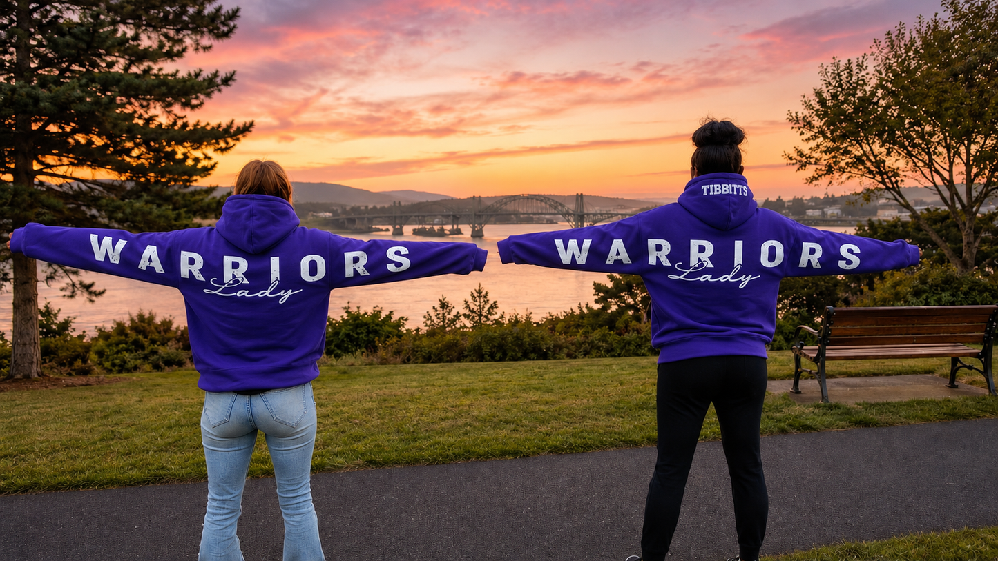 Custom Lady Warriors Team Hoodie